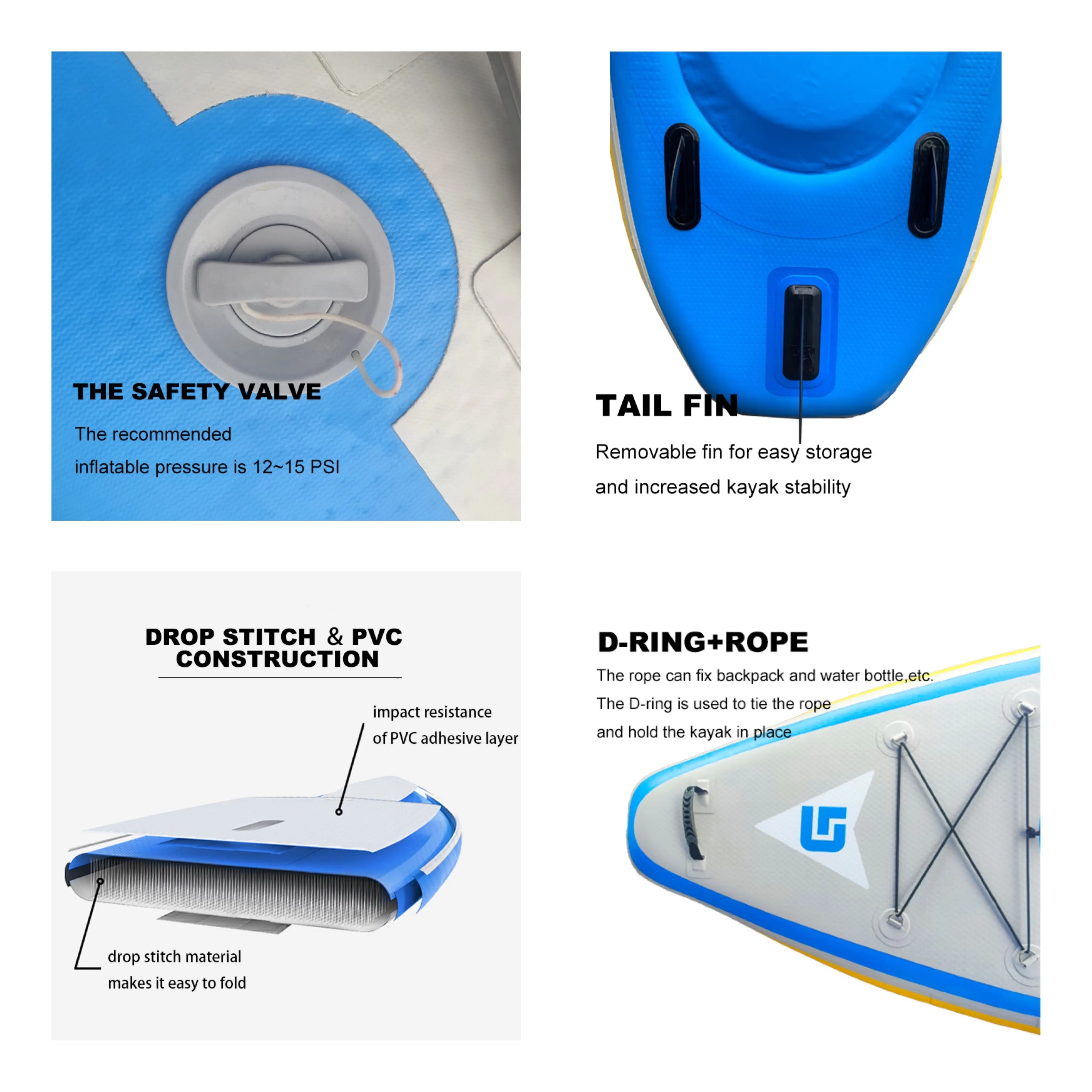 2 Kişi Fabrika Özelleştirilmiş - Fishing Kayak Paddle incelemesi ve fiyatı