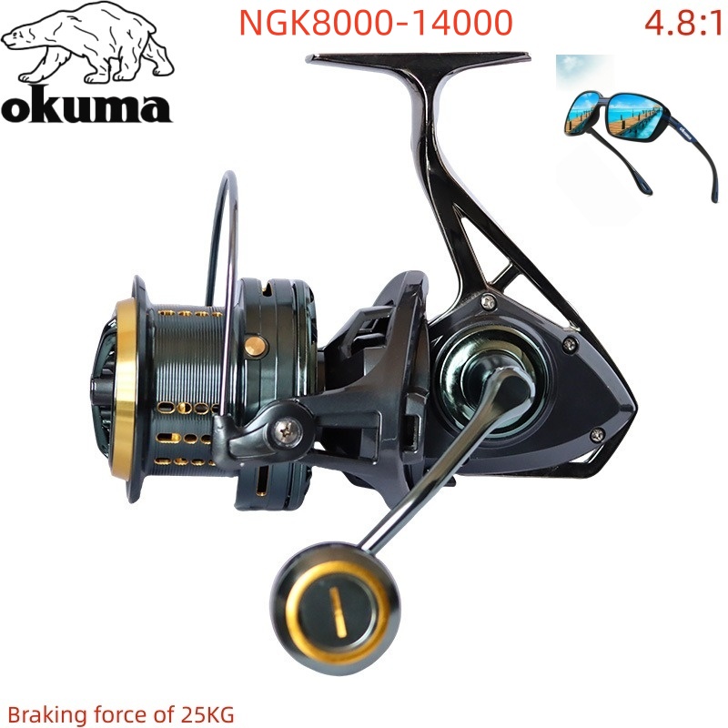 OKUMA Balıkçılık Makarası 8000 - Daiwa Reel Bg incelemesi ve fiyatı